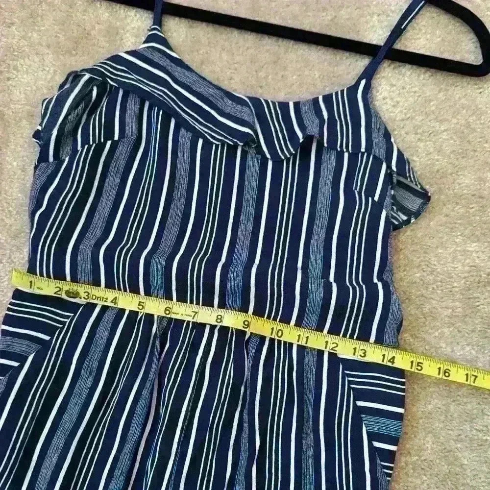 LOFT nautical classic ruffled romper size 0 - Picture 11 of 12